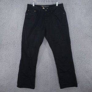 Territory Jeans Mens 35x29 Regular Straight Medium Wash Cotton Denim Outdoors